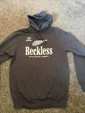 Young & Reckless Charcoal Gray Logo Pullover Hoodie